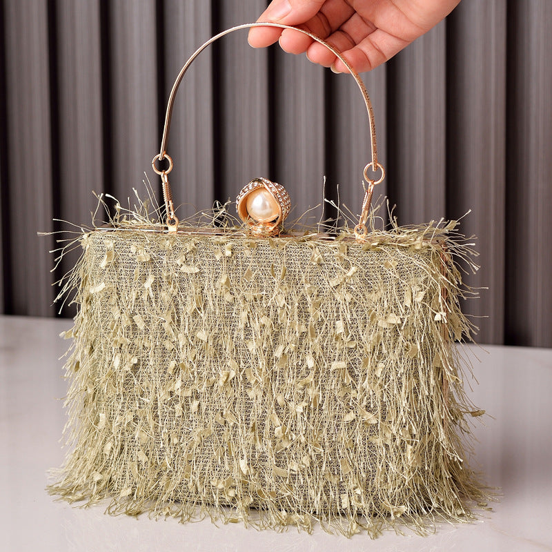 Luxury Tassel Evening Bag – Women's Designer Crossbody & Shoulder Bag