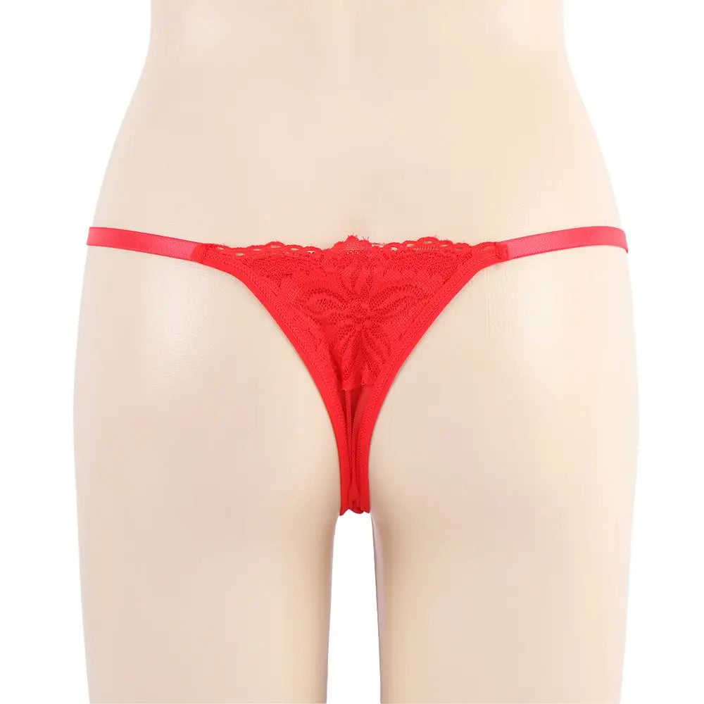 Lace V-String Panties – Women's Lingerie