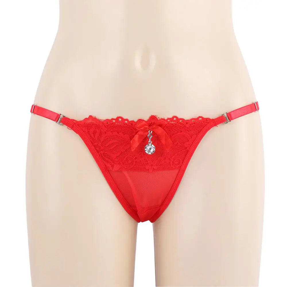 Lace V-String Panties – Women's Lingerie