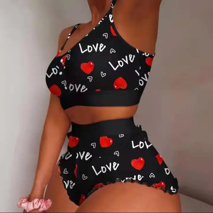 2-Piece Women's Pajama Set – Sexy Lingerie & Nightwear