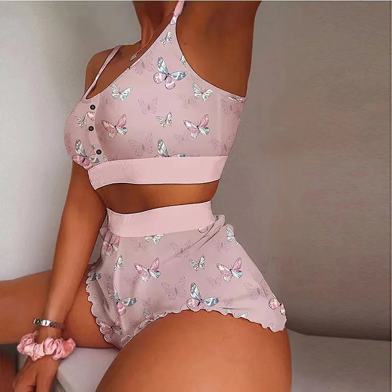 2-Piece Women's Pajama Set – Sexy Lingerie & Nightwear