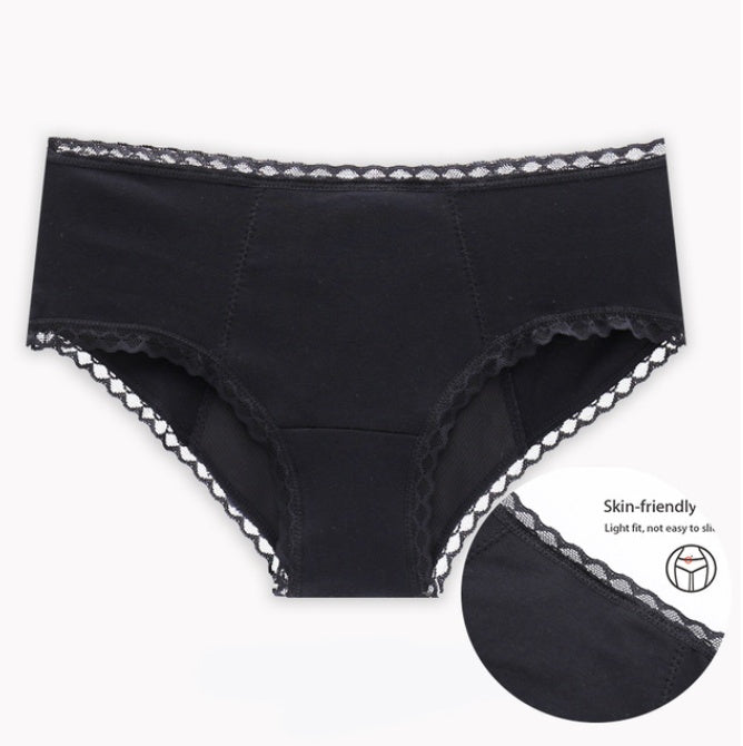 Leak-Proof Cotton Period Panties – 4-Layer Sanitary Underwear