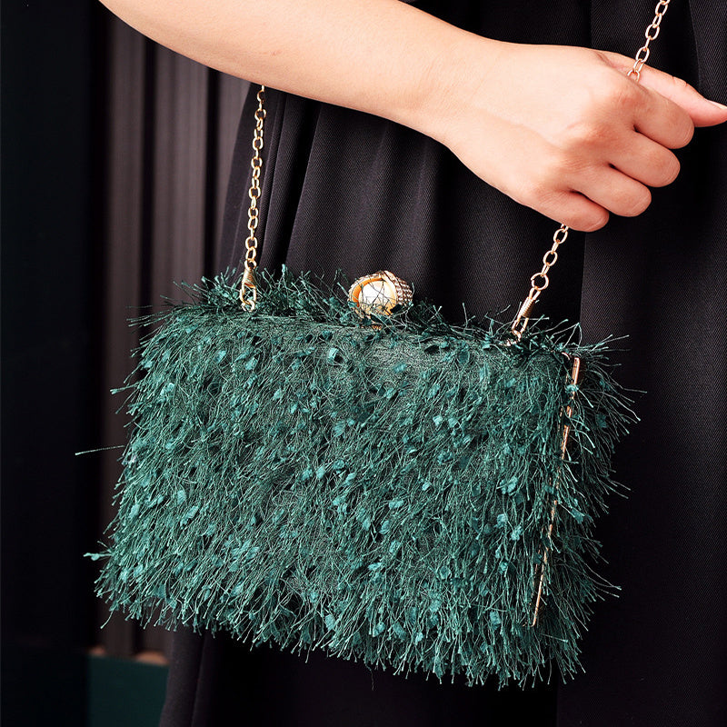 Luxury Tassel Evening Bag – Women's Designer Crossbody & Shoulder Bag